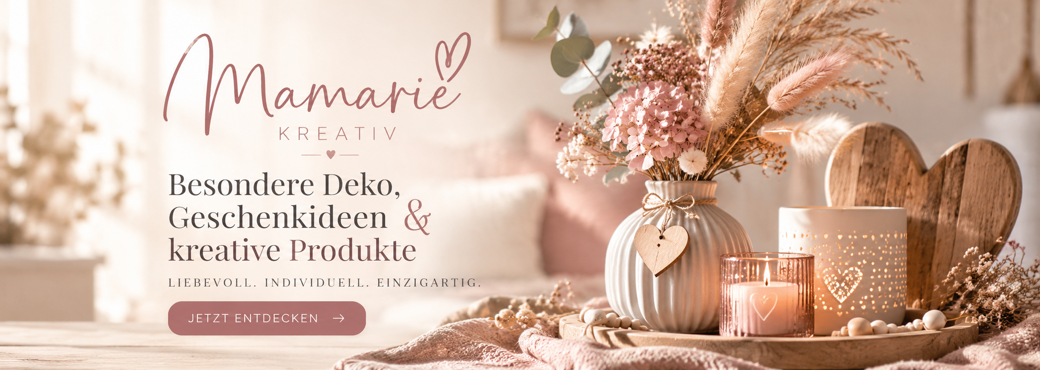 Mamarie Kreativ – Besondere Deko, Geschenkideen und kreative Produkte